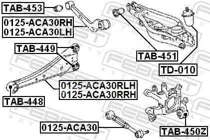 Febest 0125-ACA30RLH