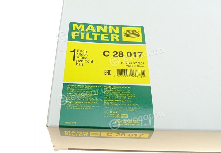 Mann C 28 017