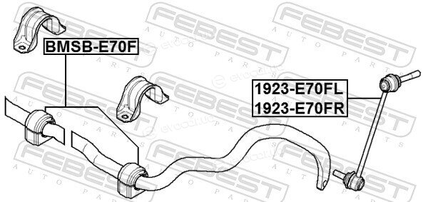 Febest BMSB-E70F-KIT