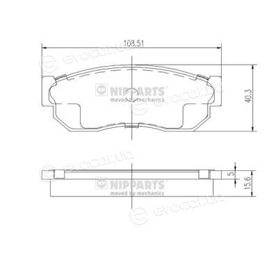 Nipparts J3601001