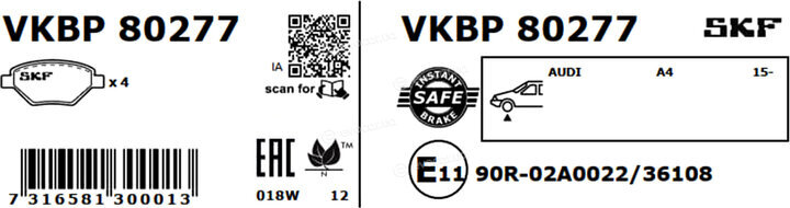 SKF VKBP 80277