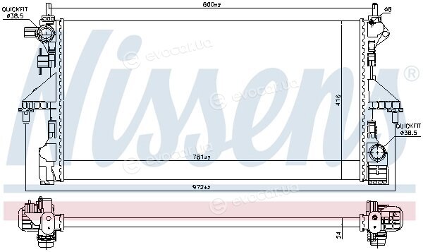 Nissens 606169