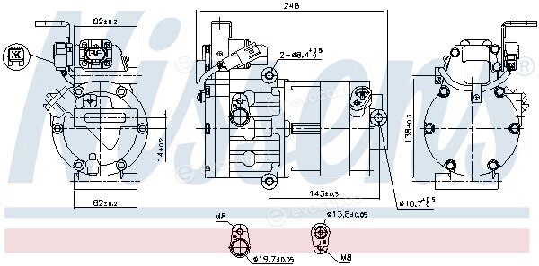 Nissens 890770