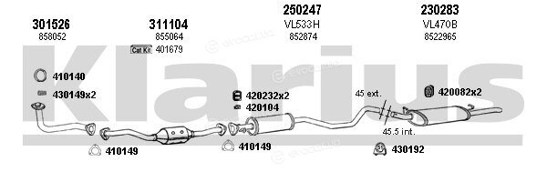 Klarius 390887E