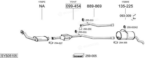 Bosal SYS05105