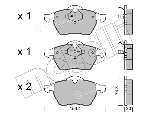 Metelli 22-0181-1