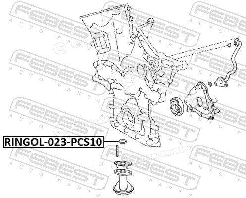 Febest RINGOL-023-PCS10