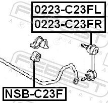 Febest NSB-C23F