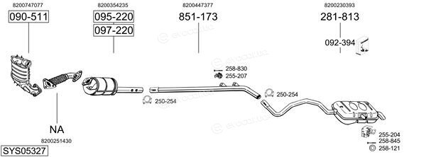 Bosal SYS05327