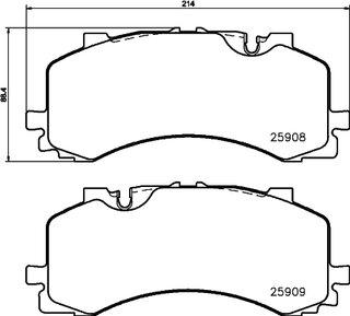 Hella Pagid 8DB 355 036-471