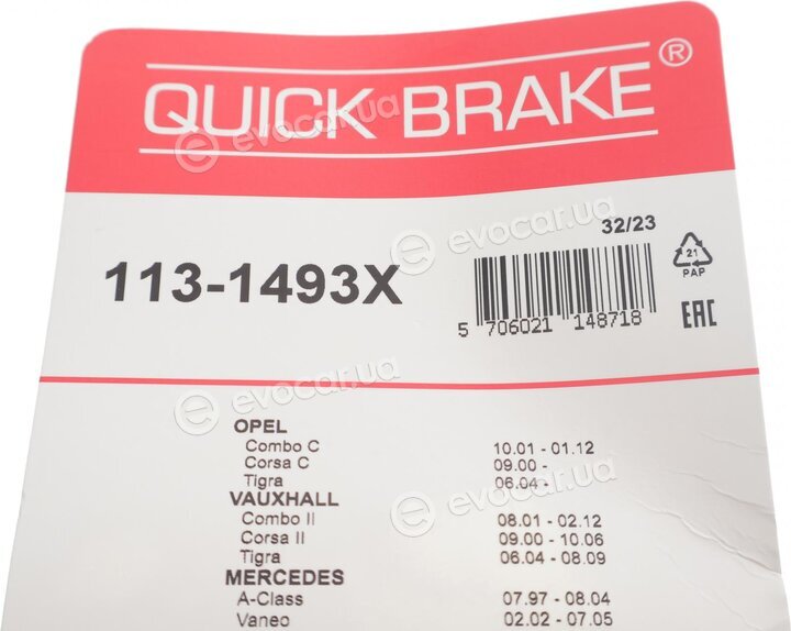 Kawe / Quick Brake 113-1493X