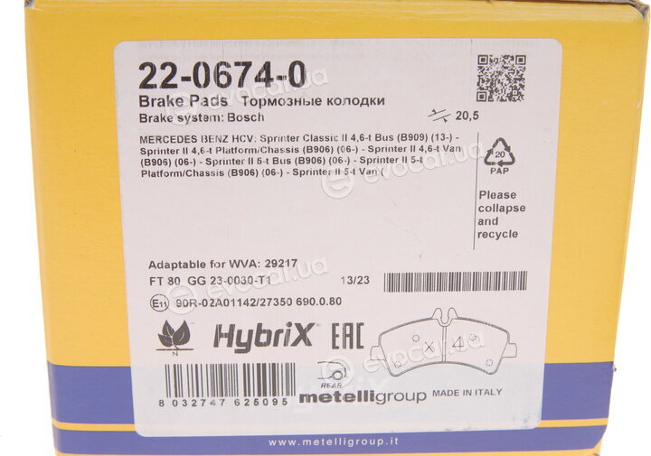 Metelli 22-0674-0