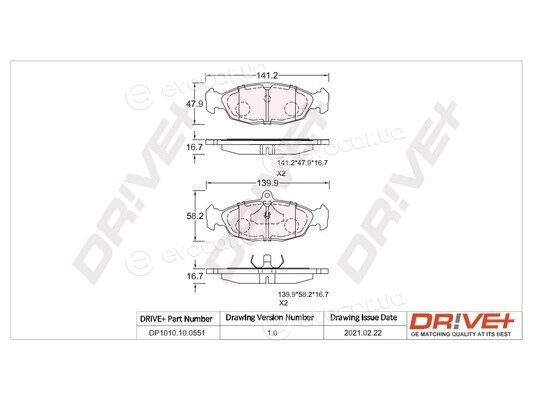 Drive+ DP1010.10.0551