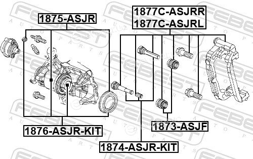 Febest 1874-ASJR-KIT