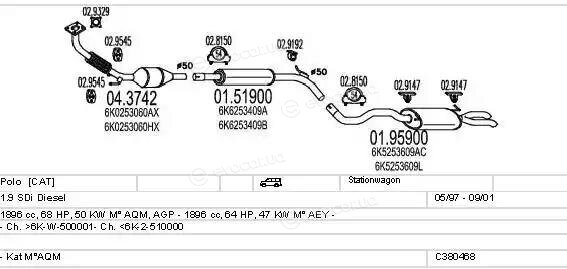 MTS C380468006903