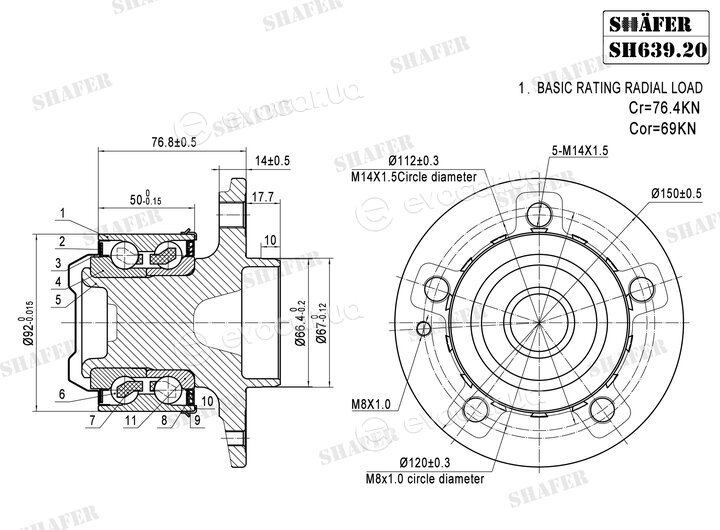 Shafer SH639.20