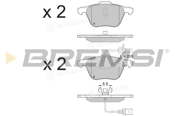 Bremsi BP3076