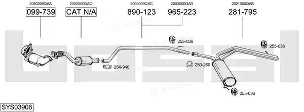 Bosal SYS03906