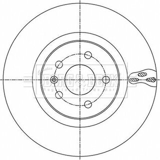 Borg & Beck BBD6201S