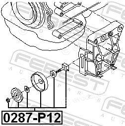 Febest 0287-P12