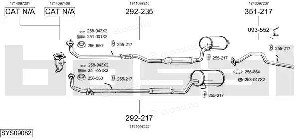 Bosal SYS09082