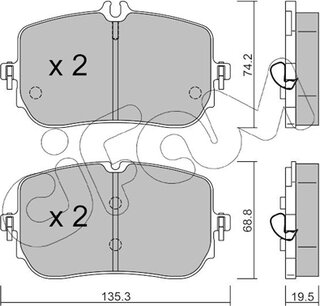 Cifam 822-1268-0