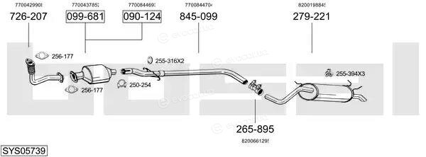 Bosal SYS05739