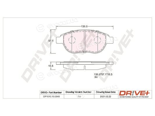 Drive+ DP1010.10.0849