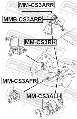 Febest MMB-CS3ARR