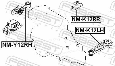 Febest NM-Y12RH