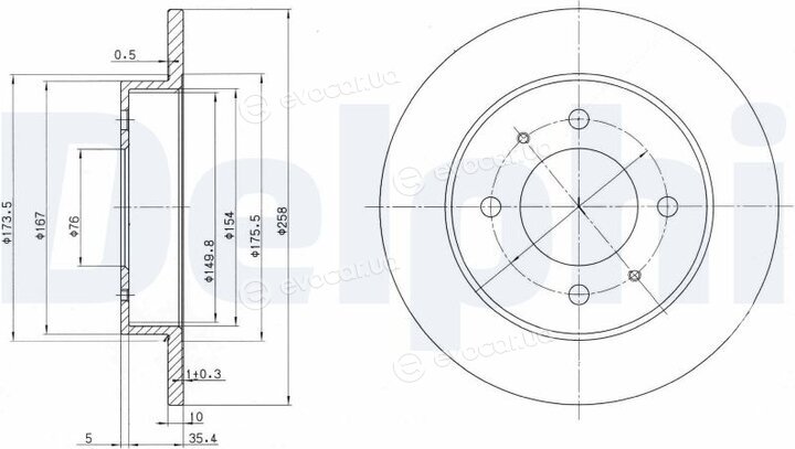 Delphi BG3070