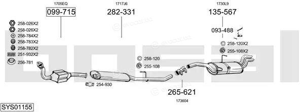 Bosal SYS01155