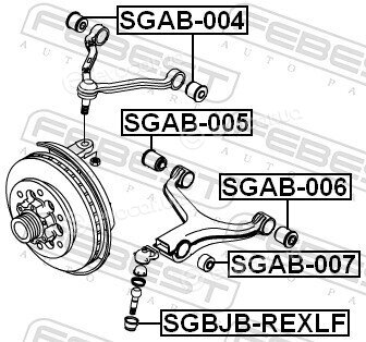 Febest SGAB-004