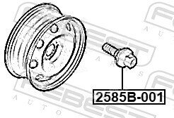 Febest 2585B-001