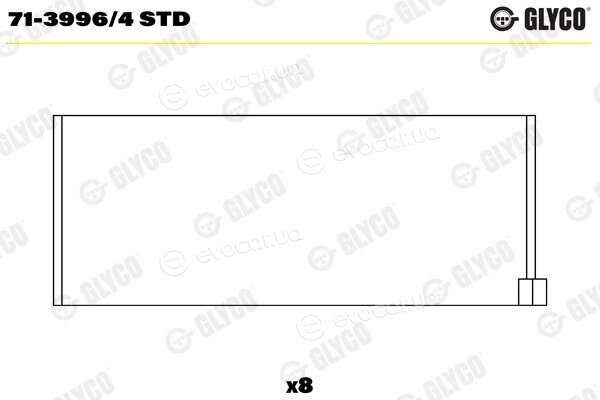 Glyco 71-3996/4 STD