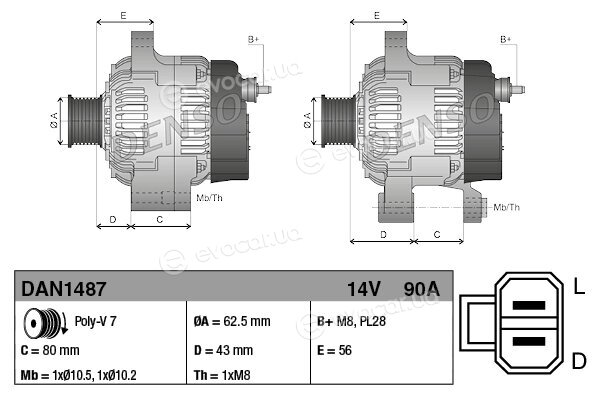Denso DAN1487