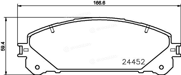 Hella Pagid 8DB 355 015-461