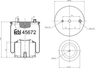 Febi 45672