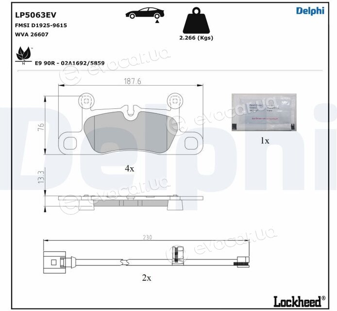 Delphi LP5063EV