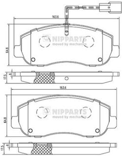 Nipparts N3601105