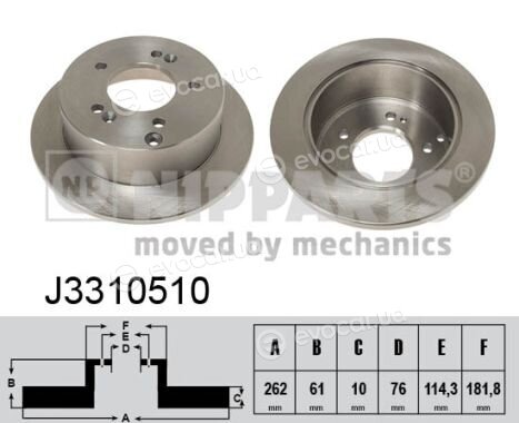 Nipparts J3310510