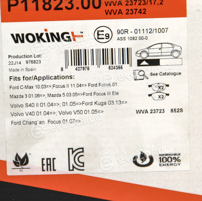 Woking P11823.00