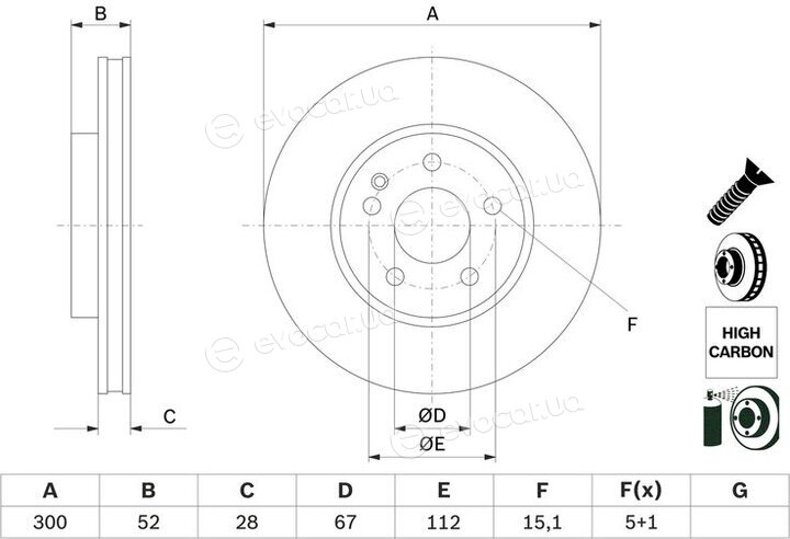 Bosch 0 986 479 D57