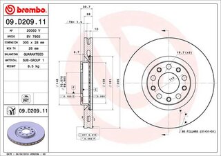 Brembo 09.D209.11