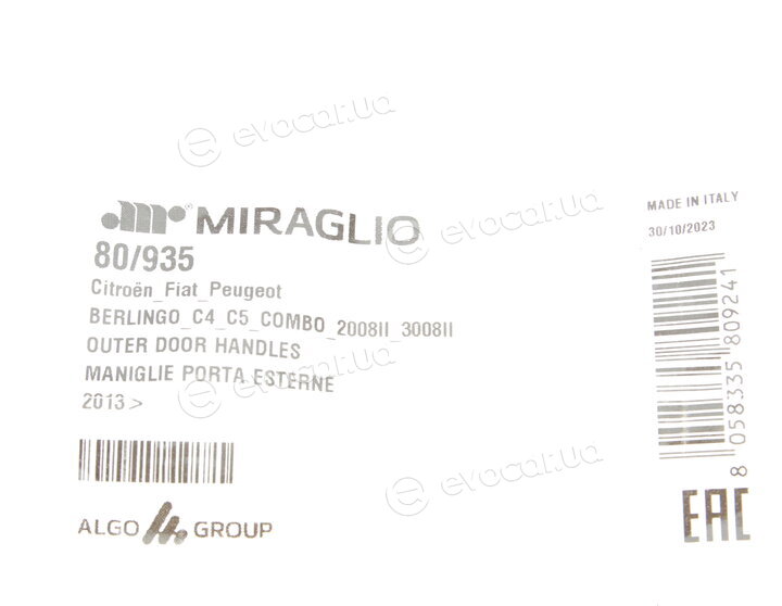 Miraglio 80/935