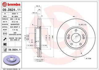 Brembo 09.D624.11