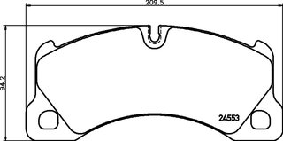 Hella Pagid 8DB 355 014-151