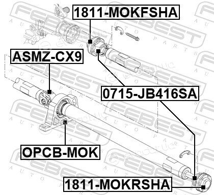 Febest OPCB-MOK