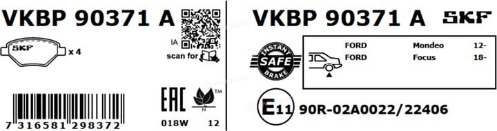 SKF VKBP 90371 A
