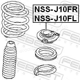 Febest NSS-J10FL